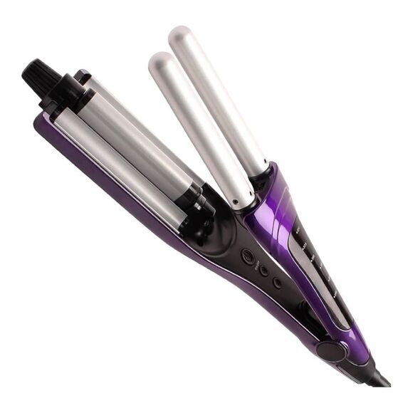 Bed Head A Wave We Go Tourmaline Ceramic Dual Voltage Adjustable Hair Waver - Picture 2 of 7